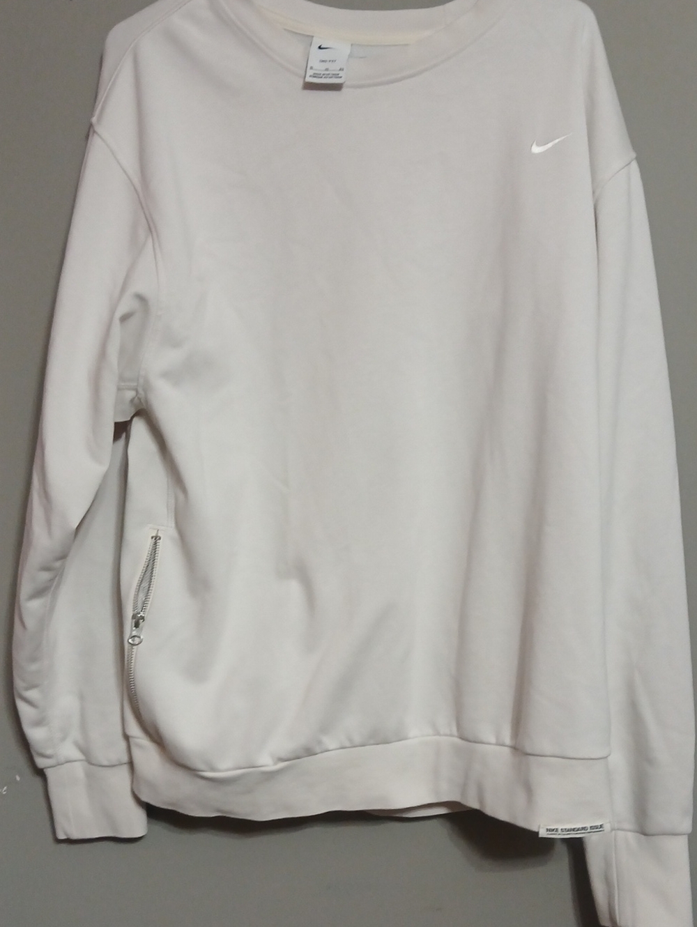 Nike Men’s Cream Crewneck Sweatshirt